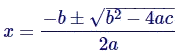 Quadratic Equation